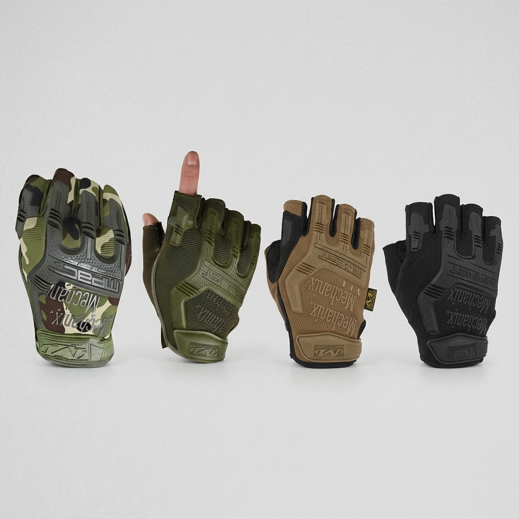 Mechanix Kısa Parmak Eldiven